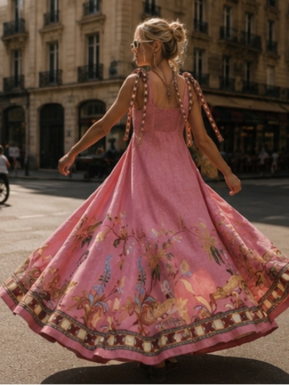 Alemais Zuri Dusty Rose Floral Border Maxi Dress last 3🔥🔥 - Picture 2 of 16